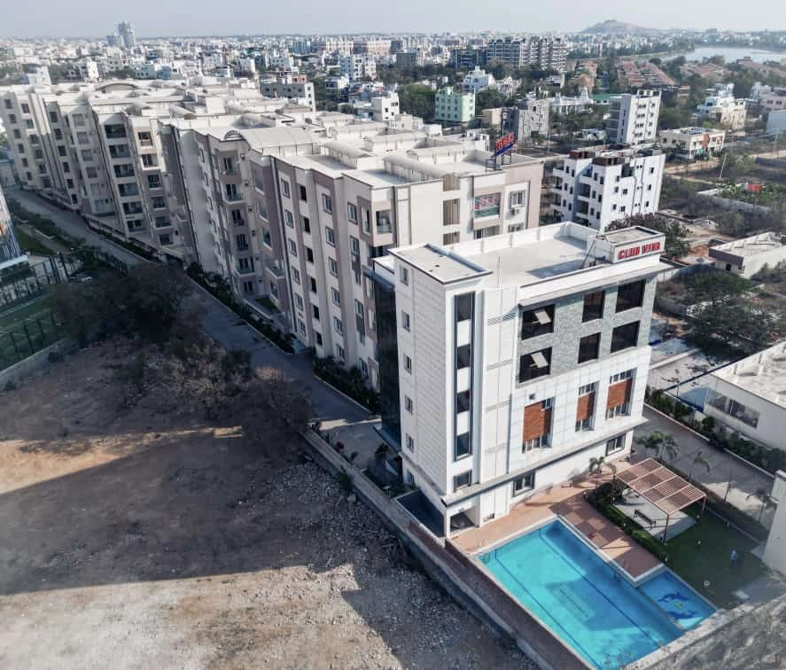 Sterling Abode aerial daytime view